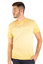 Pepe Jeans pánske žlté tričko West - XL (078)
