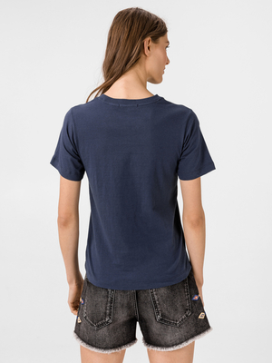 Pepe Jeans dámske tmavomodré tričko Charis - XS (584)