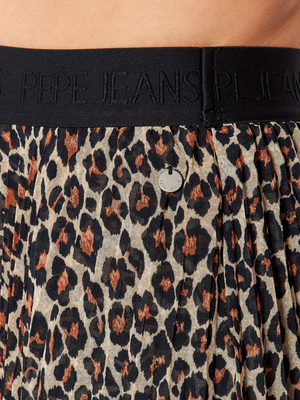Pepe Jeans dámska tigrovaná sukňa - XS (0AA)