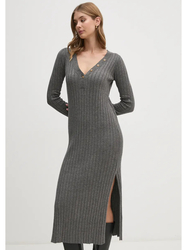 Pepe Jeans dámske šedé šaty Isabel - XS (963)