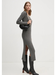 Pepe Jeans dámske šedé šaty Isabel - XS (963)