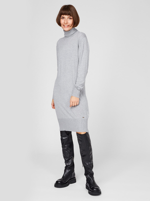 Pepe Jeans dámske šedé pletené šaty - XS (933)
