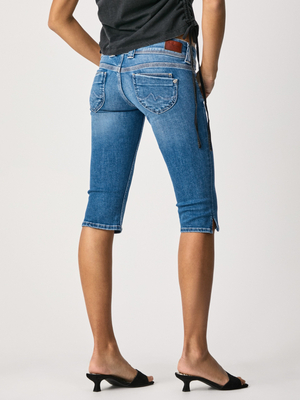 Pepe Jeans dámske modré džínsové šortky Venus - 31 (0)