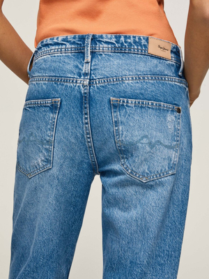 Pepe Jeans dámske modré džínsy Violet - 27 (000)