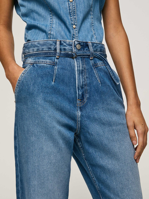 Pepe Jeans dámske modré džínsy - 29 (000)