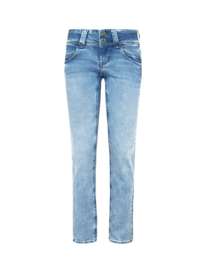 Pepe Jeans dámske modré džínsy - 25/32 (000)