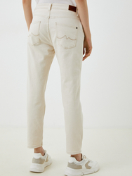 Pepe Jeans dámske krémové džínsy - 25 (0)