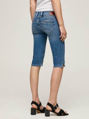 Pepe Jeans dámske modré džínsové šortky - 25 (000)