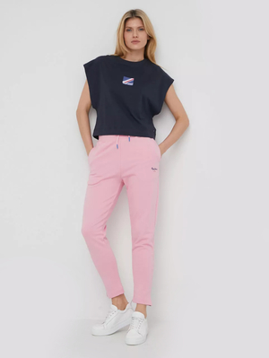 Pepe Jeans dámske ružové tepláky Calista - M (316)