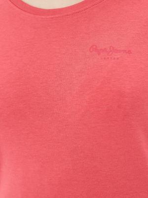 Pepe Jeans dámske ružové tričko Amberta - M (346)