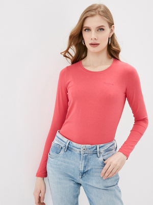 Pepe Jeans dámske ružové tričko Amberta - M (346)