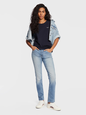 Pepe Jeans dámske tmavo modré tričko Wendy - S (594)