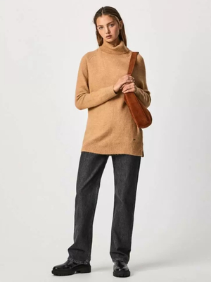 Pepe Jeans dámsky béžový sveter - M (850)
