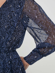 Pepe Jeans dámske tmavo modré šaty Camille - XS (594)
