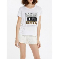 Pepe Jeans dámske biele tričko Naomi - XS (800)