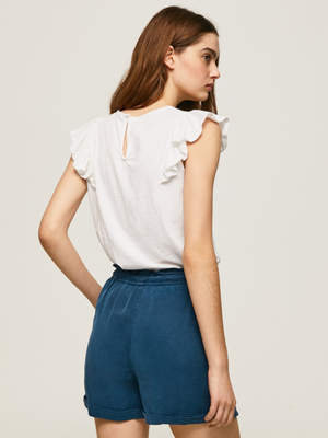 Pepe Jeans dámske vyšívané tričko - XS (800)