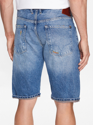 Pepe Jeans pánske modré džínsové šortky - 30 (000)