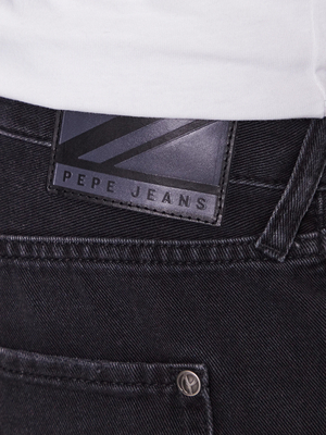 Pepe Jeans pánske čierne džínsové šortky - 30 (000)