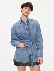 Pepe Jeans dámska modrá džínsová bunda - XSS (000)