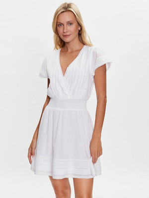 Pepe Jeans dámske biele šaty - XS (800)