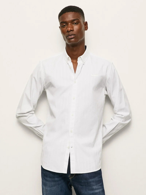 Pepe Jeans pánska biela košeľa - M (800)