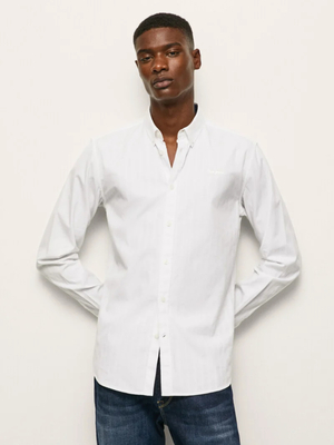 Pepe Jeans pánska biela košeľa - XL (800)