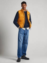 Pepe Jeans pánska horčicová vesta - M (97)