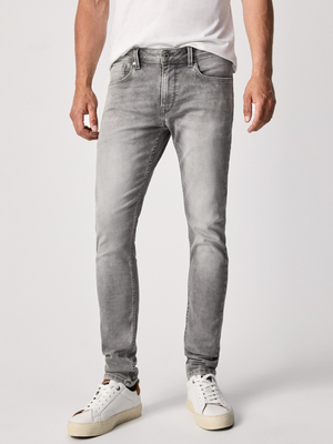 Pepe Jeans pánske šedé džínsy Finsbury - 36/32 (000)