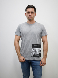 Pepe Jeans pánske šedé tričko - S (933)