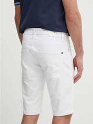 Pepe Jeans pánske biele džínsové šortky - 30 (000)