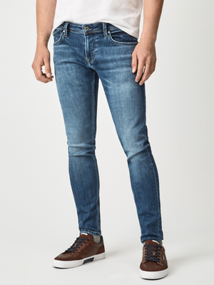 Pepe Jeans pánske modré džínsy Finsbury - 36/32 (000)