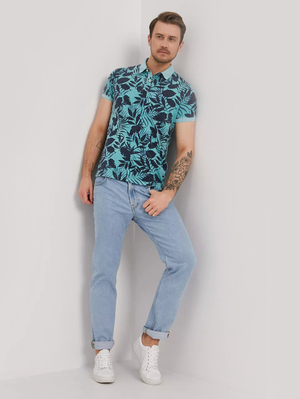 Pepe Jeans pánske vzorované tričko - S (528)
