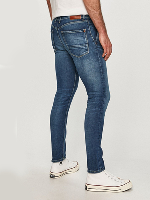 Pepe Jeans pánske tmavo modré džínsy Stan - 34-28 (000)