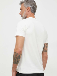 Pepe Jeans pánske krémové tričko - L (803)