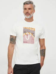 Pepe Jeans pánske krémové tričko - L (803)