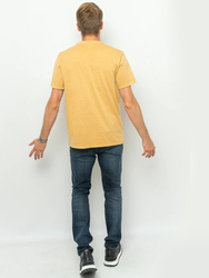 Pepe Jeans pánske horčicové tričko - S (849)