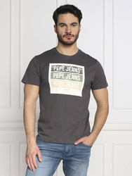 Pepe Jeans pánske šedé Acee tričko - L (990)