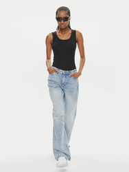 Pepe Jeans dámske čierne tielko Lane - XS (999)