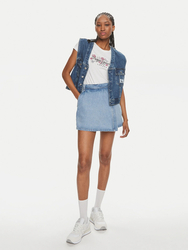 Pepe Jeans dámske biele tričko - M (800)