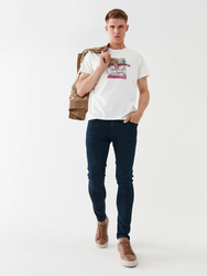 Pepe Jeans pánske biele tričko - S (803)