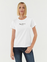Pepe Jeans dámske biele tričko - XS (800)