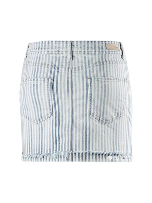 Pepe Jeans dámska džínsová pruhovaná sukňa - S (0)