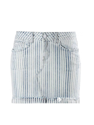 Pepe Jeans dámska džínsová pruhovaná sukňa - S (0)