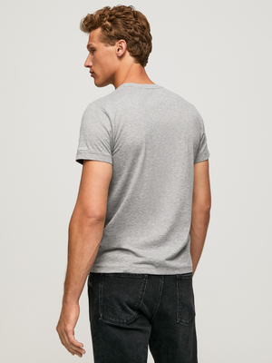 Pepe Jeans pánske šedé tričko TELLER - L (933)