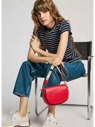 Pepe Jeans dámska červená kabelka Crisha - UNI (255)