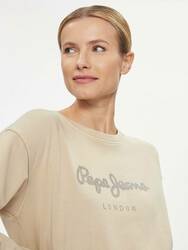 Pepe Jeans dámska béžová mikina Harley - L (836)