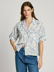Pepe Jeans dámska kvetovaná blúzka Doris - XS (808)