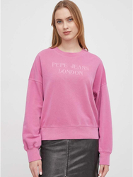 Pepe Jeans dámska ružová mikina - L (363)