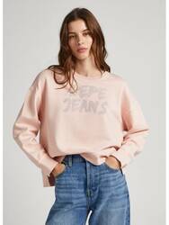 Pepe Jeans dámska ružová mikina Bailey - XS (323)