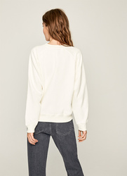 Pepe Jeans dámska smotanová mikina Bonnie - XS (808)
